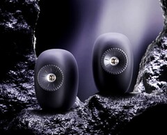 The KEF LS Luxe features a 165-millimeter coaxial driver.