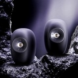 The KEF LS Luxe features a 165-millimeter coaxial driver.