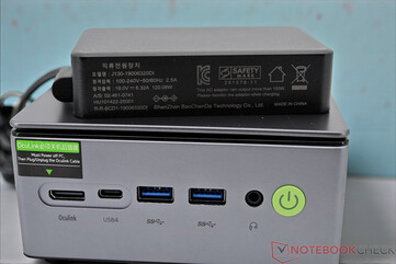 GMKtec NucBox M7 Ultra with power supply unit (19 V; 6.32 A)