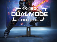 The MSI MAG 321CUPDF has a 1500R curvature, unlike the Asus ROG Strix XG32UCG. (Image source: MSI)