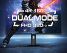 The MSI MAG 321CUPDF has a 1500R curvature, unlike the Asus ROG Strix XG32UCG. (Image source: MSI)