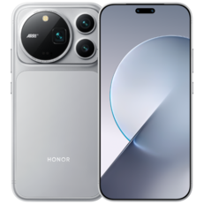 The Honor Magic9 Pro Max in Silver