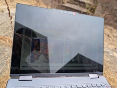 Outdoors under sunlight