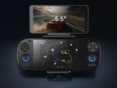 The Retroid Dual Screen Add-on has a 5.5-inch touch OLED display. (Image source: Retroid)