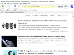 SeaMonkey 2.53.22 displaying Notebookcheck's homepage (Image source: Screenshot - Notebookcheck)