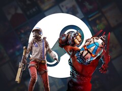 Best selling games on Steam for 2025 banner is shown (Image source: Steam, Gearbox Software, Embark Studios with edits)