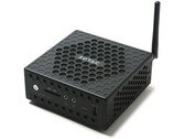 The ZBOX CI329 features ZOTAC's signature honeycomb fanless design for improved passive cooling. (Source: Zotac)
