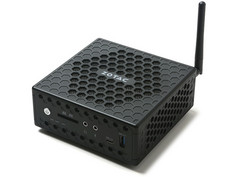 The ZBOX CI329 features ZOTAC&#039;s signature honeycomb fanless design for improved passive cooling. (Source: Zotac)