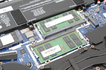 Accessible 2x SODIMM slots