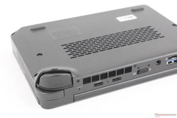 Few ventilation grilles considering the laptop-class CPU