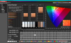 ColorChecker before calibration