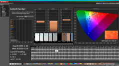 ColorChecker before calibration