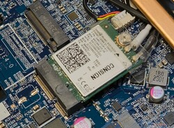 The Intel Wi-Fi 6E AX211 card delivers high throughput