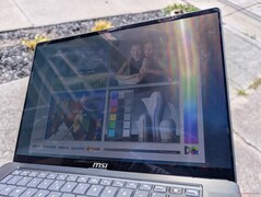 Outdoors under direct sunlight