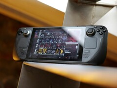 A Steam Deck sitting on a table (Image source: Petar via Unsplash; cropped)