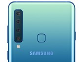 It's possible the camera arrangement might be similar to that of Samsung's A9 (2018). (Source: Mashable)