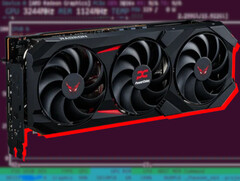 AMD Radeon RX 9070 XT on overclock result screen