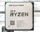 The AMD Ryzen 9 5950X has been subject to some ruthless price-gouging by certain retailers. (Image source: AMD/various - edited)