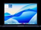 Apple reveals a MacBook without a notch in the latest beta version of macOS 26 Tahoe. (Image source: Apple)