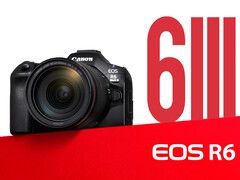 The Canon EOS R6 Mark III full-frame digital camera delivers 7K60p 12-bit RAW videos and 32.5MP digital photos. (Image source: Canon Japan)