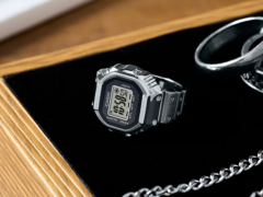 The Casio CRW-001-1JR ring watch (pictured) has approx. 2 years of battery life on the SR621SW cell. (Image source: Casio)