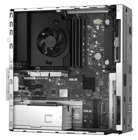 Asus ExpertCenter D7 SFF PC - Internals. (Image Source: Asus)