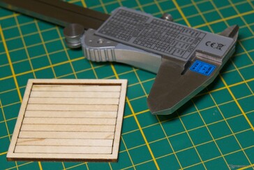 Dimensional accuracy and kerf can at least be estimated