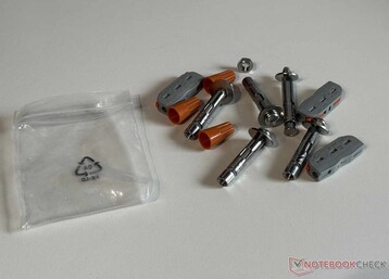 Installation materials in detail