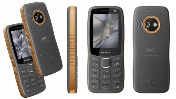 This phone looks like the Nokia 123 Shield, but its front camera and LED flash differentiate it from the Nokia feature phone.