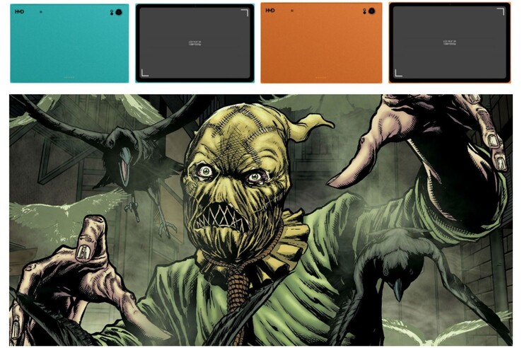 The HMD Scarecrow tablet will have a design similar to that of the HMD Skyline. (image source: smashx_60 on X).