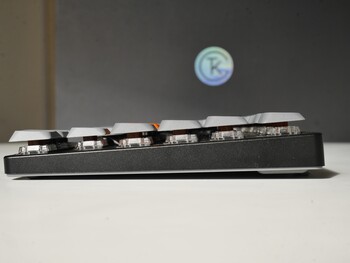 Keychron K15 Max side profile no feet
