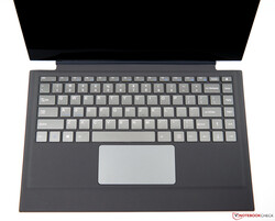 The keyboard of the Uperfect X Pro LapDock