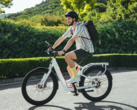 The NIU BQi-C3 electric bike has twin swappable batteries with a combined capacity of 920 Wh. (Image source: NIU)