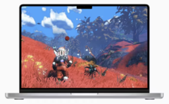 AAA games like No Man's Sky support MetalFX on Mac, but also originally supported AMD's FSR tech on PCs. (Image: Apple)