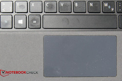 Touchpad: Good gliding properties
