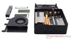 The individual parts of the Minisforum UH125 Pro