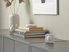 The IKEA VALLHORN motion sensor is now available in the US, the UK and Canada. (Image source: IKEA)