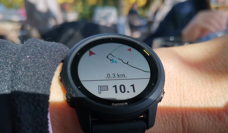 The Forerunner 745, released in 2020, came with an MIP display