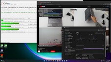 Maximum latency when opening several browser tabs and when playing 4K video
