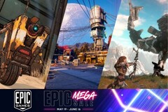 Epic Games may not be everyone's favourite game store, but it certainly has some good value sales. (Image source: Various - edited)