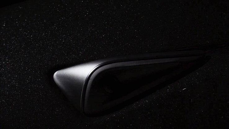 The new Diamond Black Tesla Model Y color