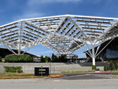 The Nvidia Corp. headquarters building located in Santa Clara, California
