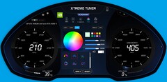 Xtreme Tuner Plus - RGB menu