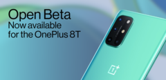The 8T has its first Open Beta. (Source: OnePlus) 
