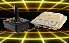 THE400 Mini can play ROM games of several consoles from the Atari 400 era. (Image: Retro Games Ltd.)