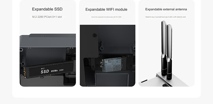 Additional functionalities (Image source: Beelink - machine translated)