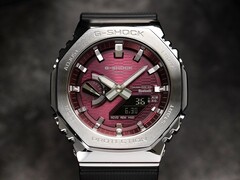 Casio’s G-Shock G-Steel GBM-2100A watches (4B variant pictured) have arrived in more European countries. (Image source: Casio)
