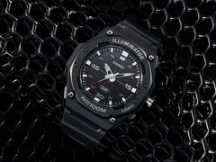 The Casio MW-620H-1AV analog watch has an attractive sunray black dial (Image source: Casio)