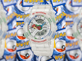 The new Casio x Pokemon collab watch has a small sub-dial sits styled after a Poké Ball.