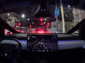 Cybertruck FSD in action (Image source: WholeMars/YT)